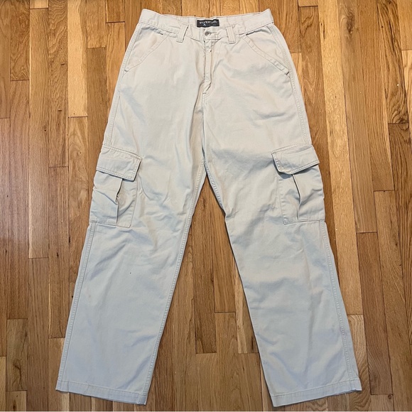 Levi's Pants Vintage Y2k Levis Silvertab Cargo Pants Off White 3x32
